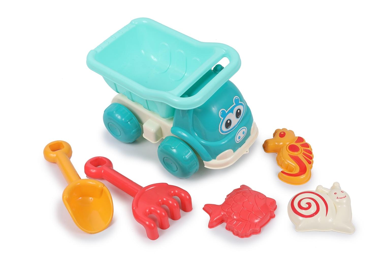 CAMION PLAYA 5 ACCESORIOS RED