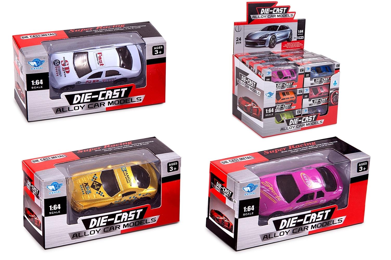 COCHES METAL 1:64 EXP.24