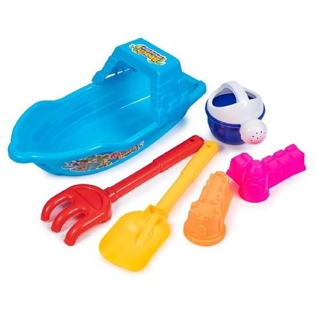 BARCA CON REGADERA Y ACCESORIOS BOLSA