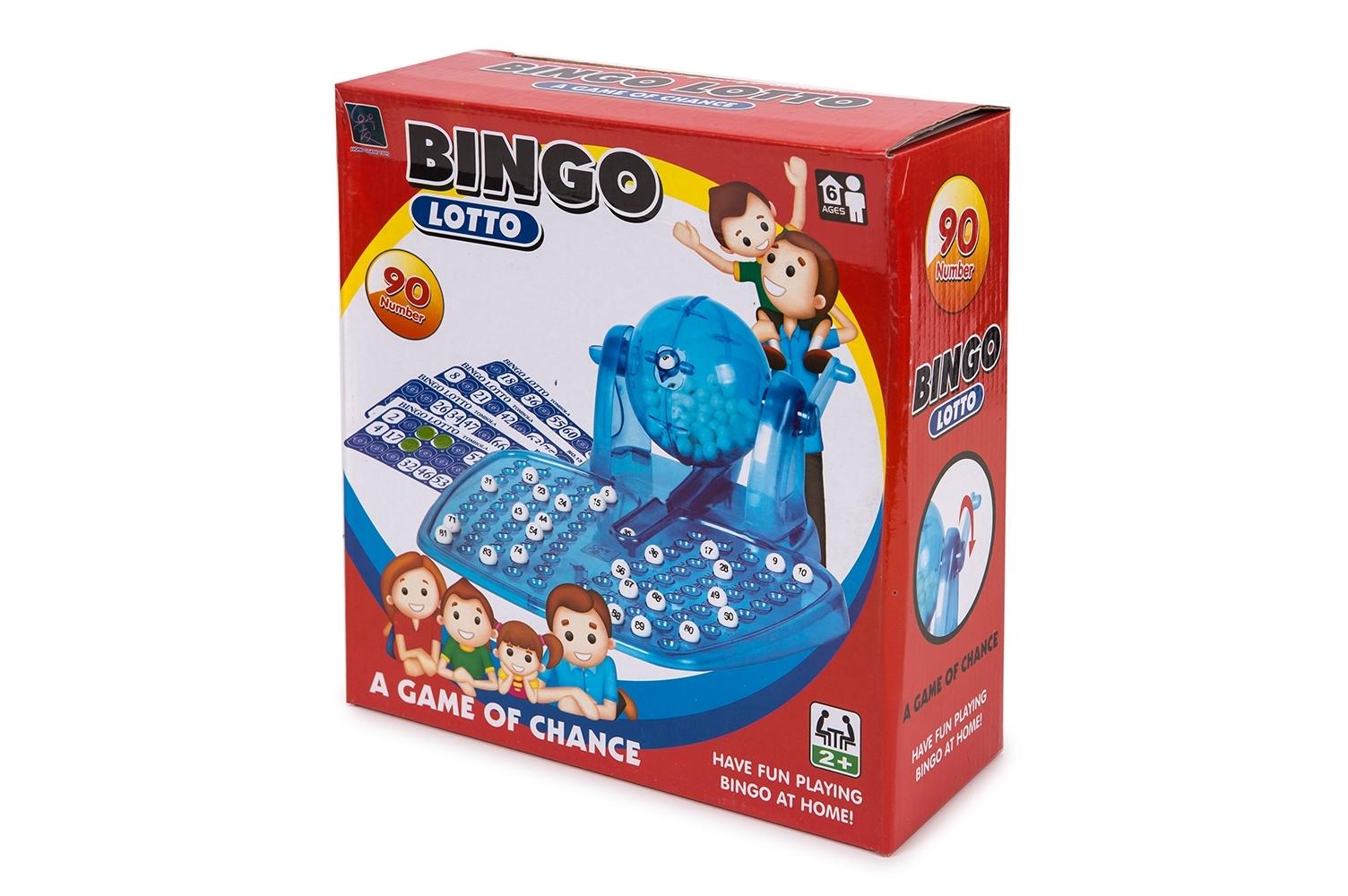 BINGO 90 NUMEROS EN CAJA