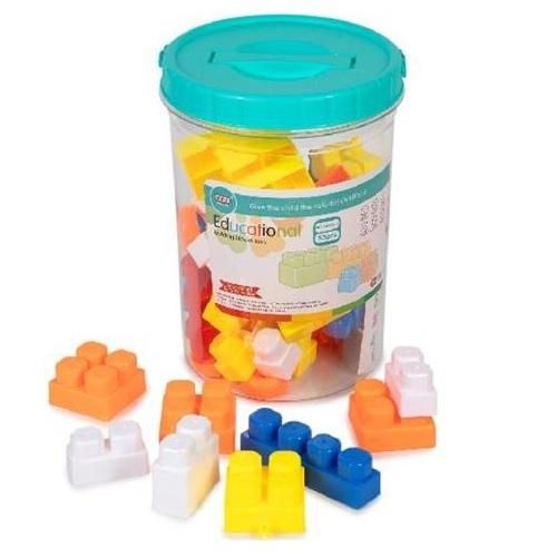 BLOCKS CONSTRUCCION CUBO 55 PIEZAS
