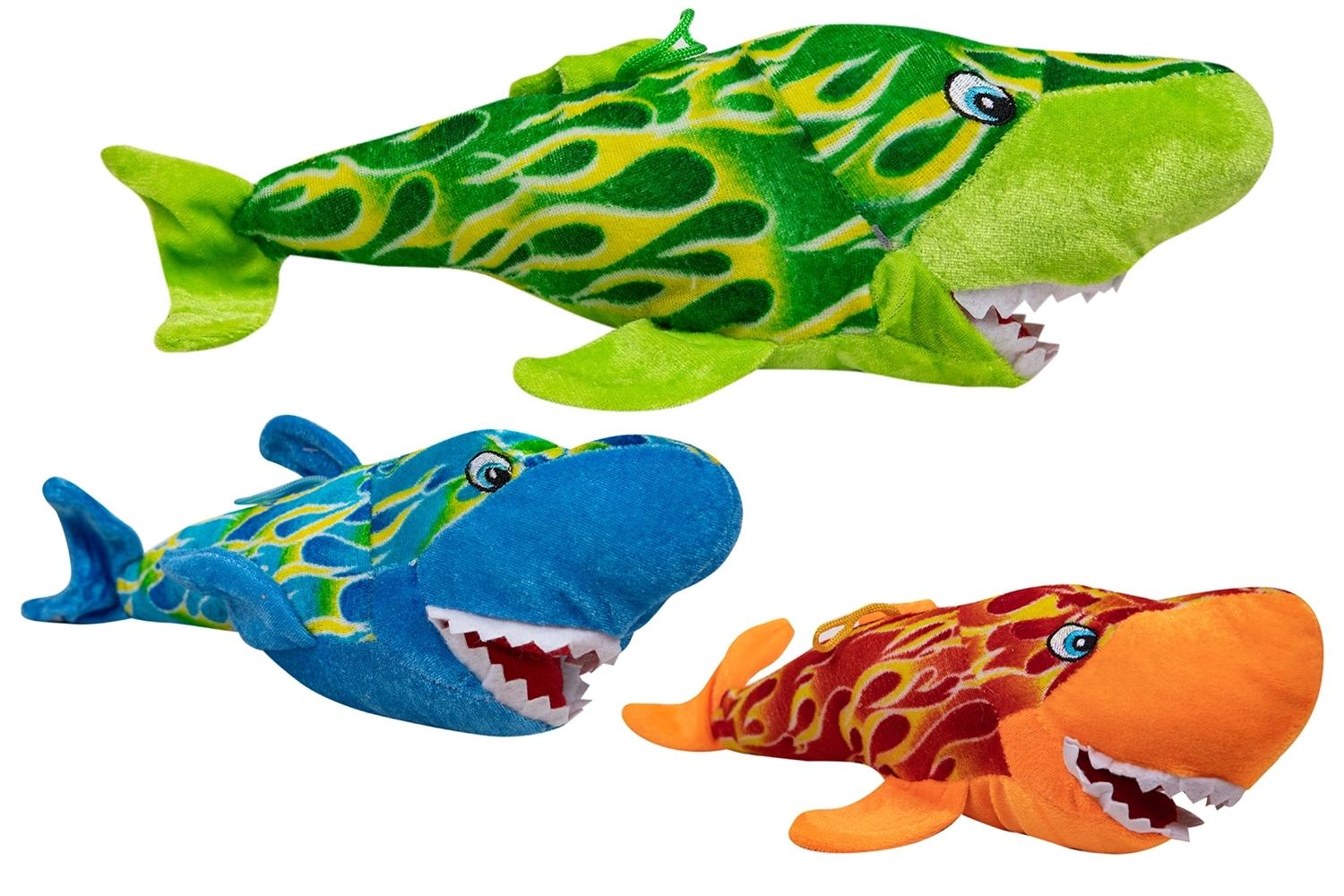 TIBURONES PELUCHES 3 COLORES