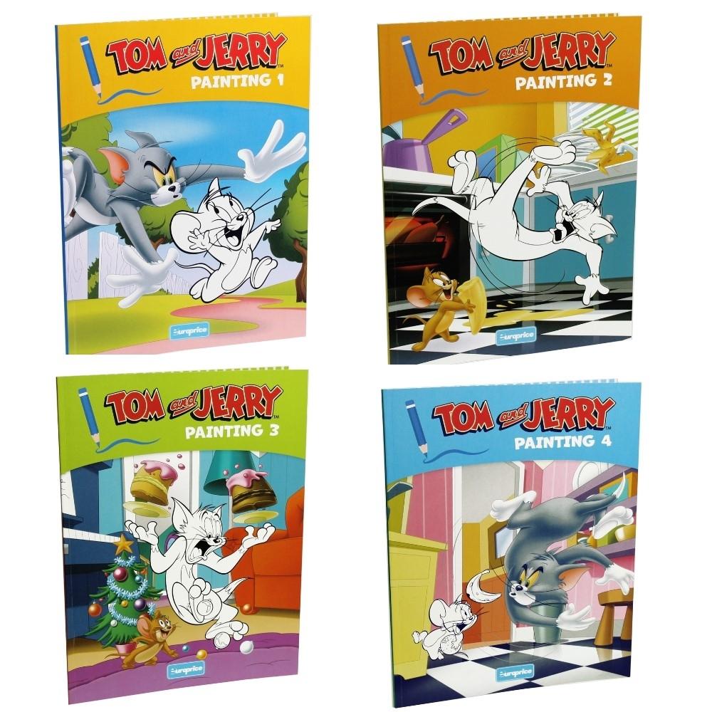 LIBRO COLOREAR TOM Y JERRY 32PAG SURTIDO