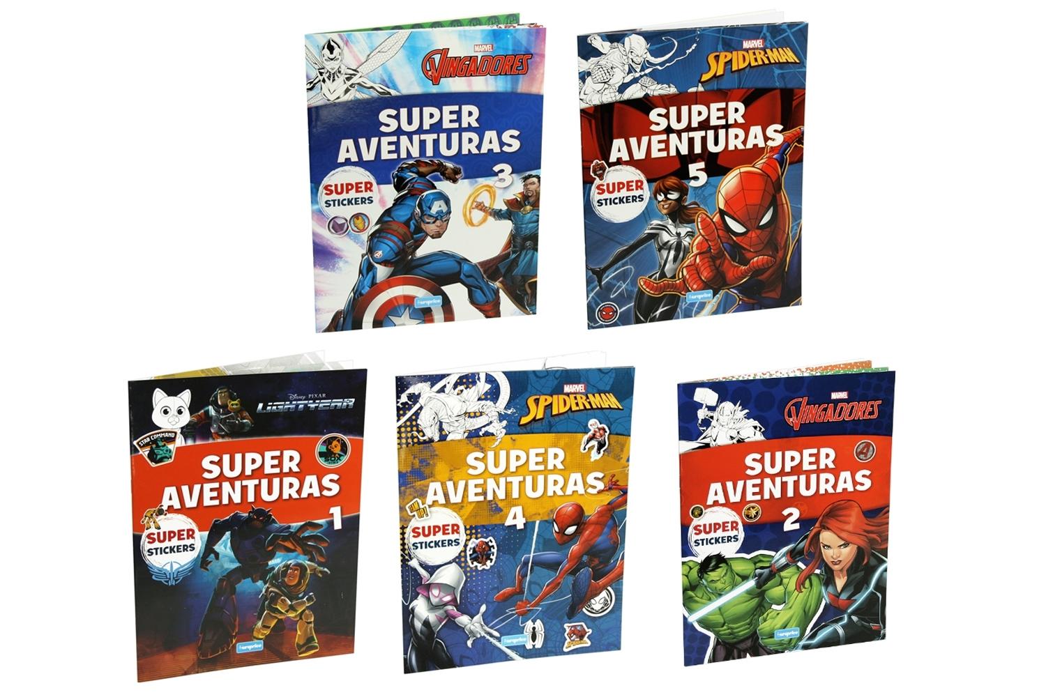 LIBRO COLOREAR DISNEY+MARVEL 16 PAG