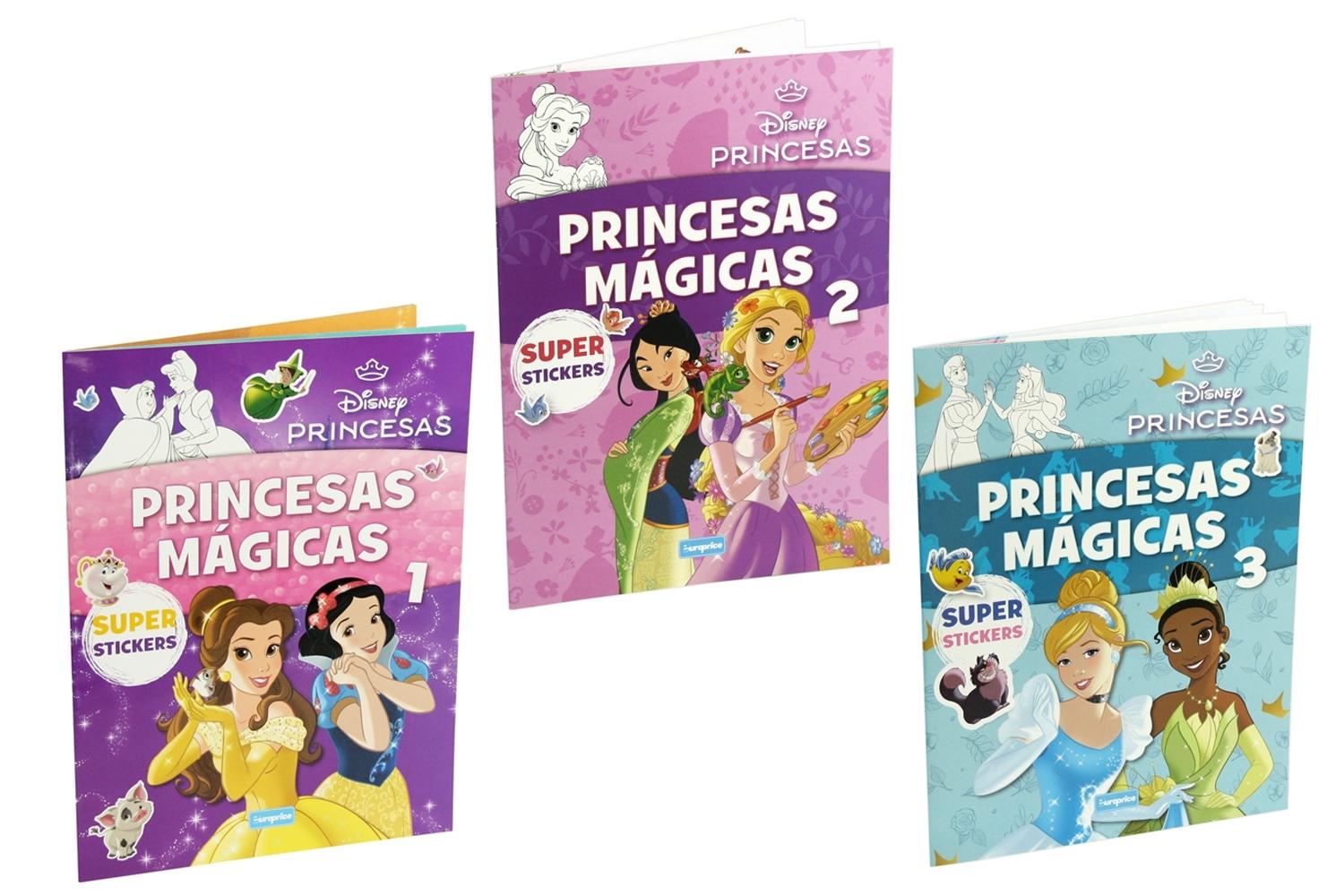 LIBRO COLOREAR PRINCESAS DISNEY 16 PAG