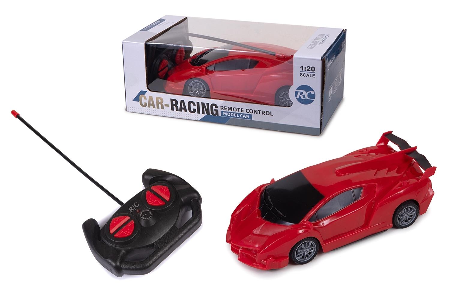 COCHE DEPORTIVO R/C 4 CANALES LUZ