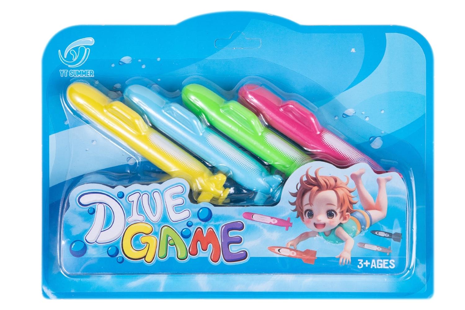 TORPEDO BUSCAR BAJO AGUA 4 PCS BLISTER