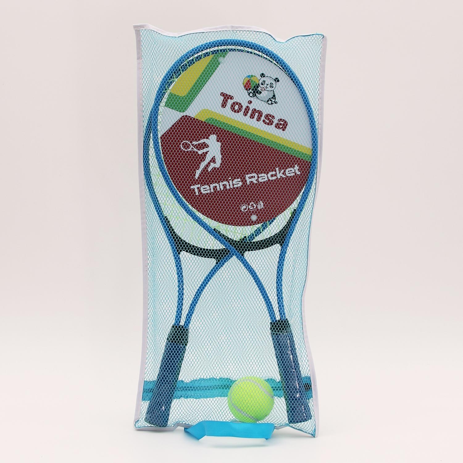 RAQUETA TENIS METAL SET 2 RAQUETAS