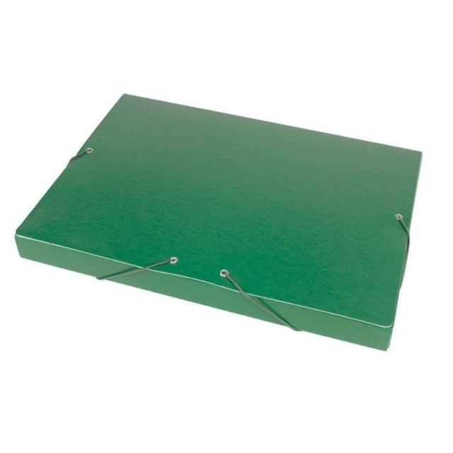 CAJA DE PROYECTOS GOMAS 3CM YOSAN 216X303 VERDE