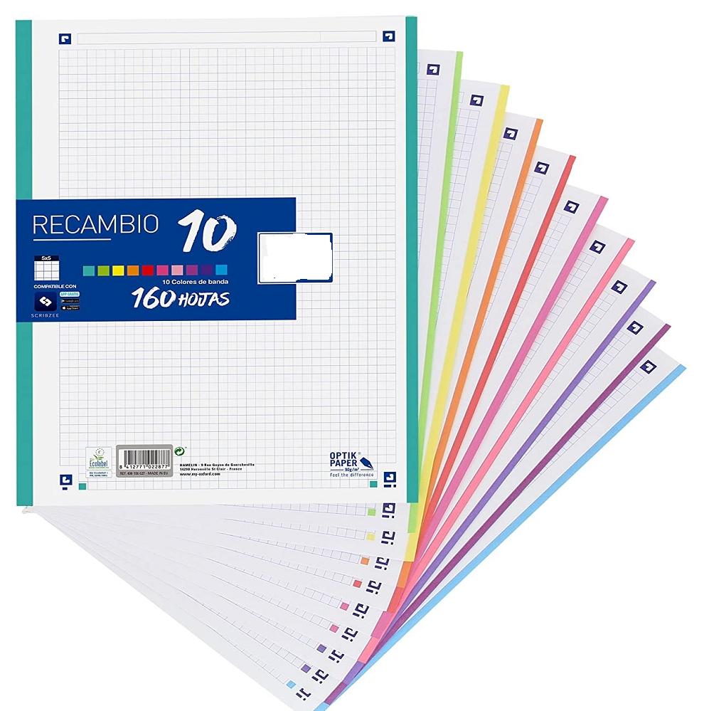 Recambios de papel
