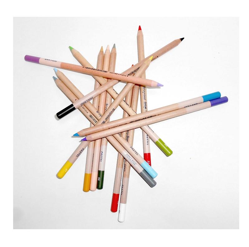 Cajas lápices y ceras de colores